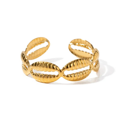 Shell Out Adjustable Ring