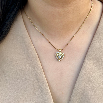 Esme Heart Necklace