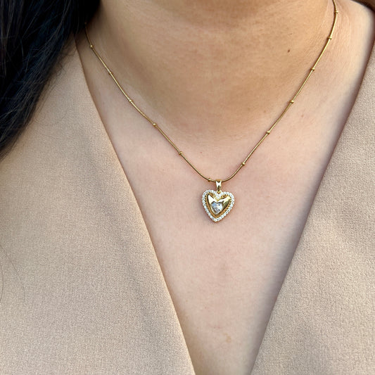 Esme Heart Necklace