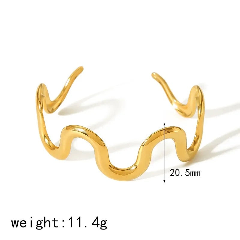 Noor Wavy Bracelet