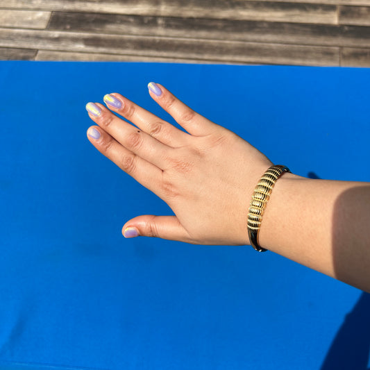 Nora Chunky Textured Bracelet
