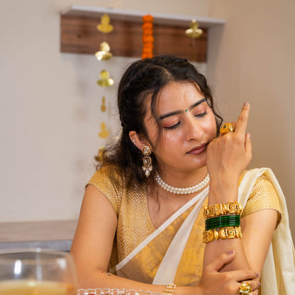 Pankhuri Pearl Drop Earrings