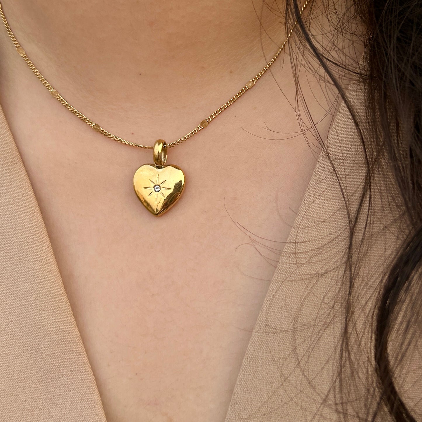 Stellar Heart Necklace