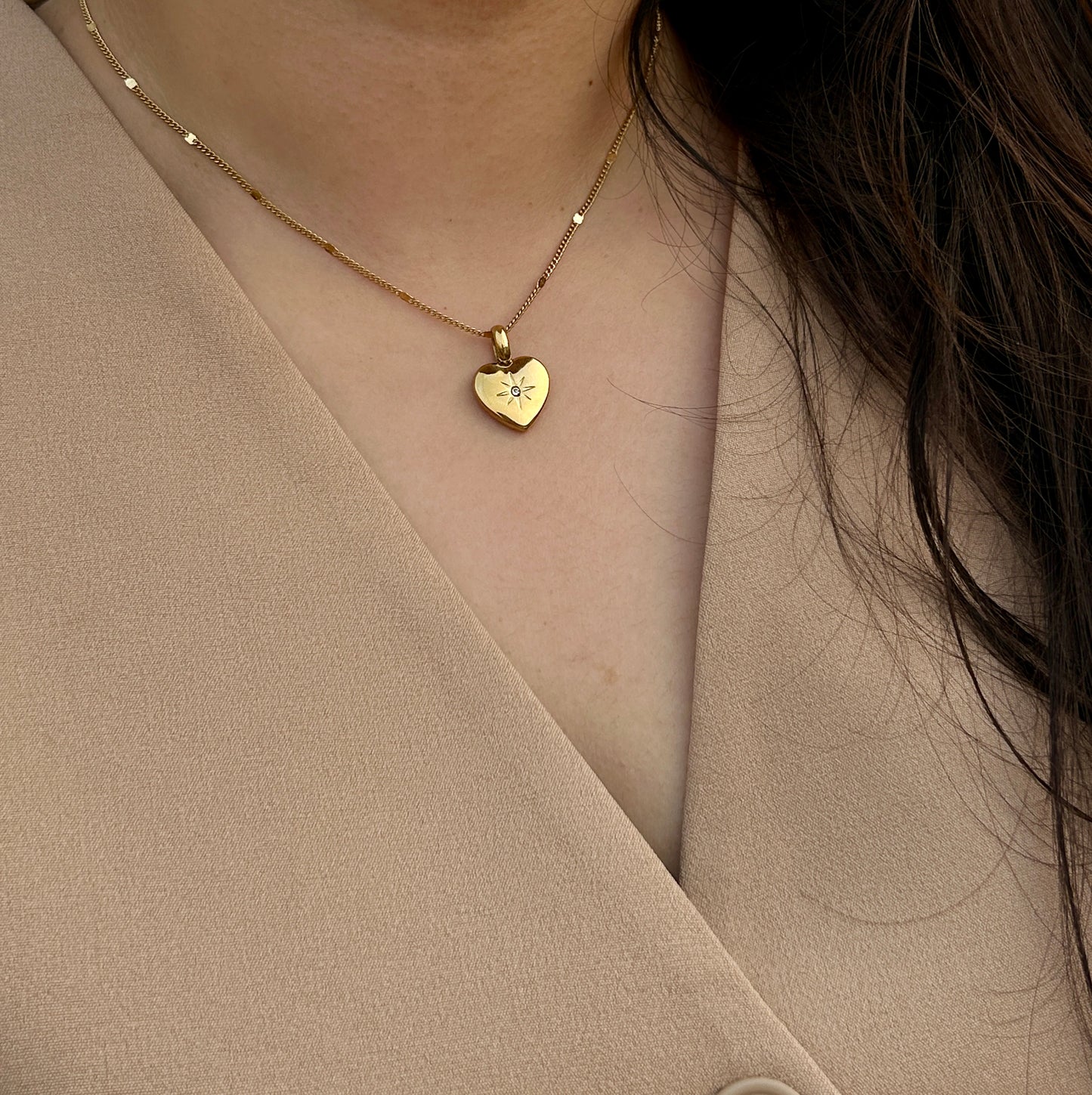 Stellar Heart Necklace