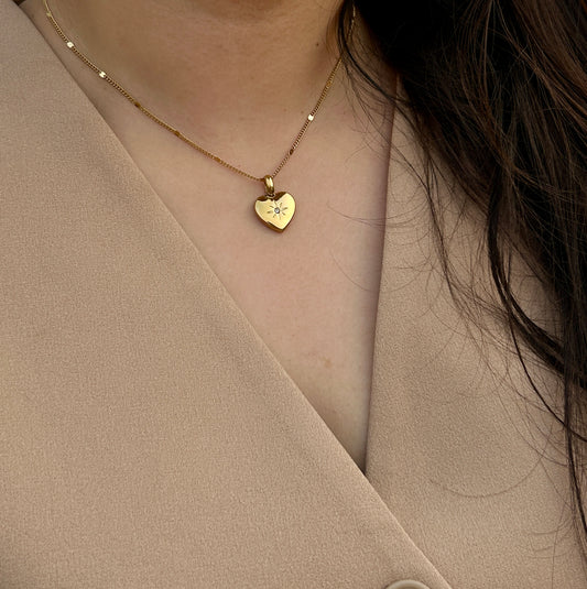 Stellar Heart Necklace