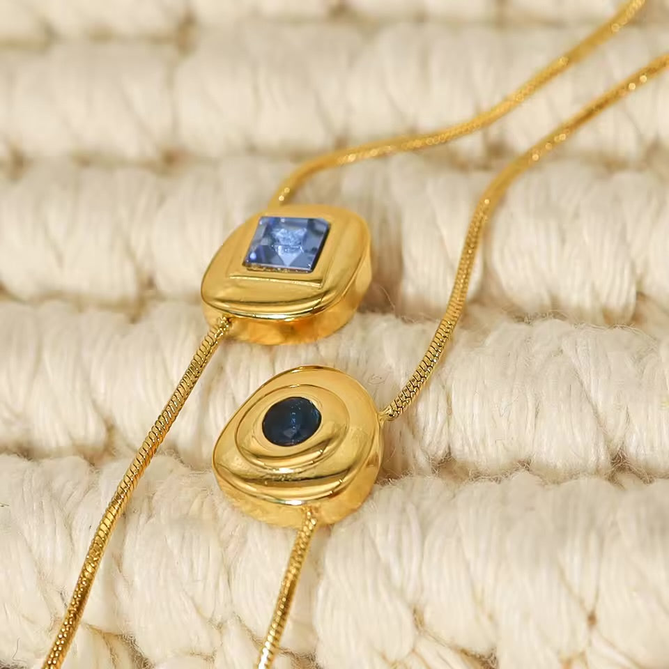 Aarohi Colorplay Stones Necklace