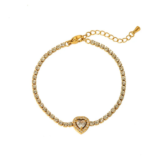Shanvika Heart Bracelet
