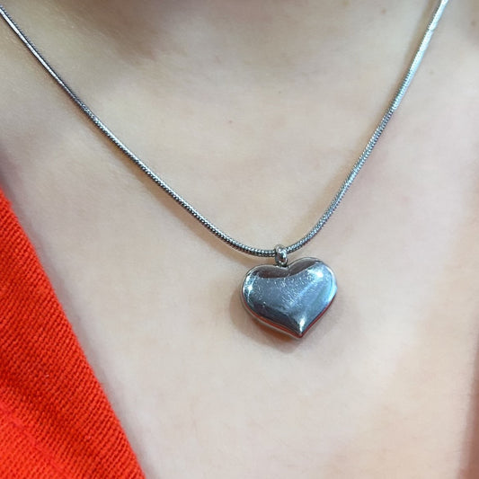 Silver Heart Necklace