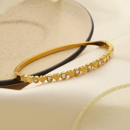 Hearts and Sparkles Bracelet