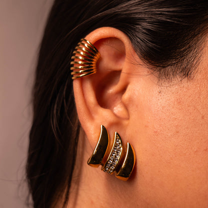 Glow Getter Rhinestone Earrings