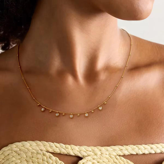 Everyday Glimmer Charms Necklace