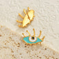 Turquoise Evil Eye Stud earrings
